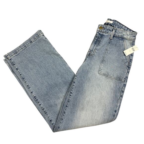 Fidelity Denim Womens Size 27 Joni Wide Leg Koko Blue Jeans NWT - Picture 1 of 15